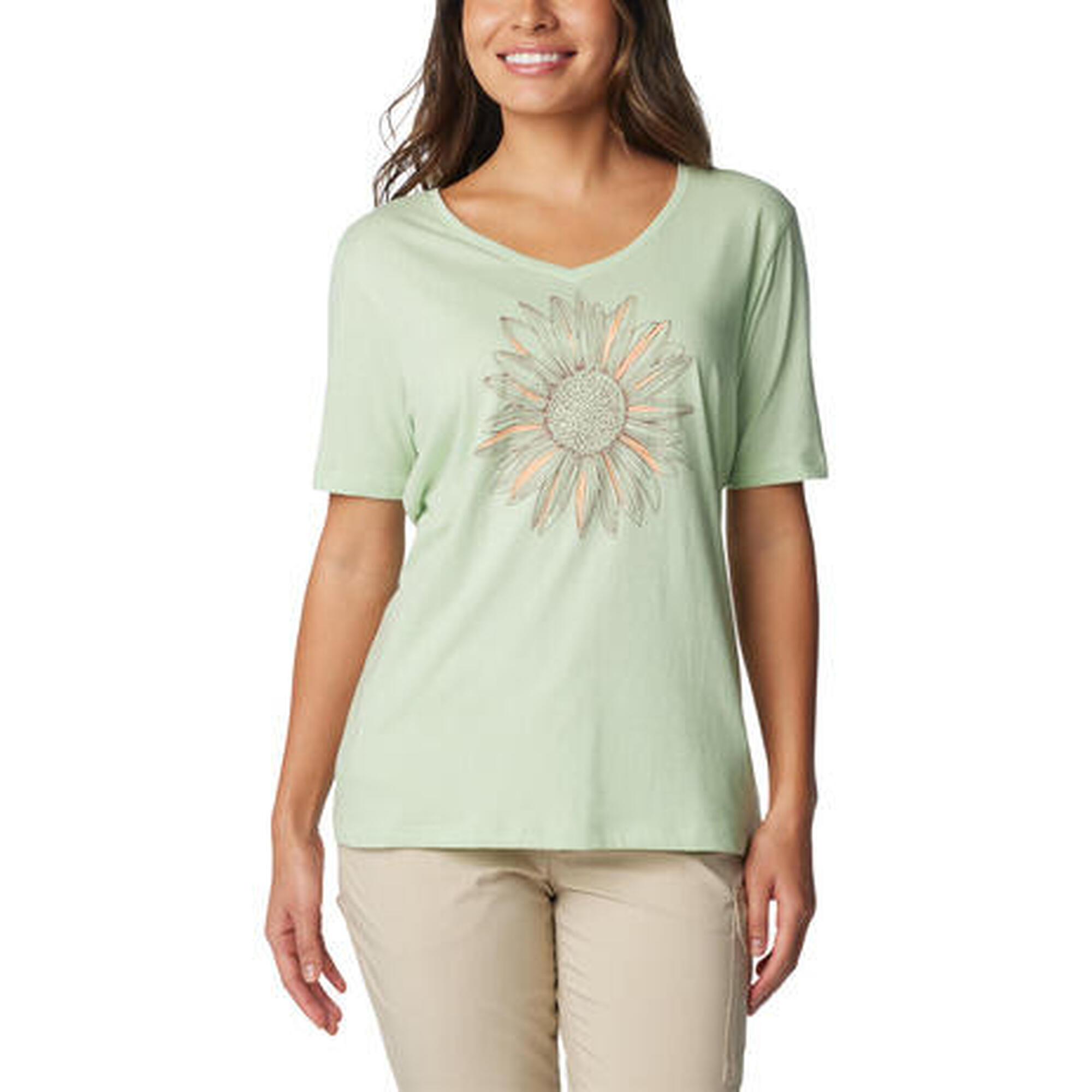 T-shirt femmes Bluebird Day Relaxed V Neck