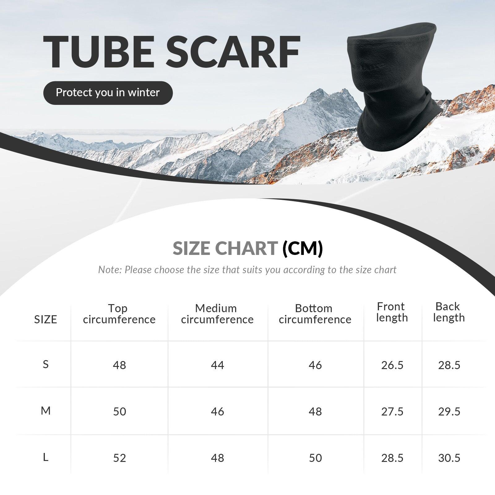 Cache Cou QUNATURE Polaire Réversible Épais Hiver Nylon Taille L Noir 5/6