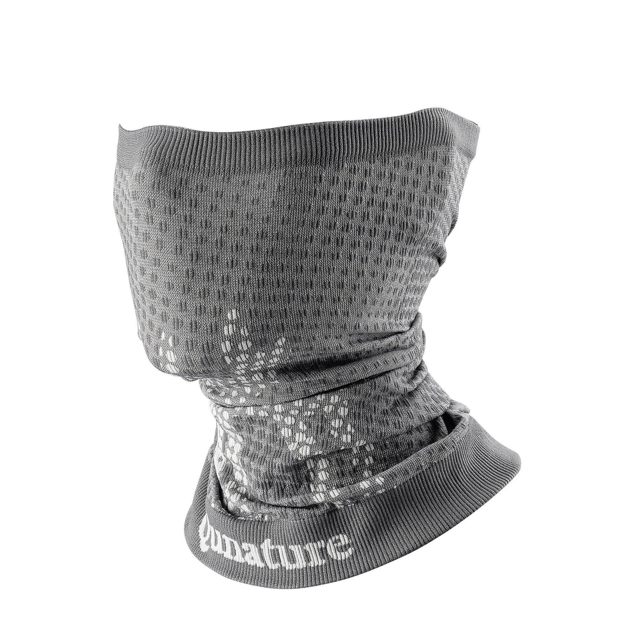 Rockbros - Cache Cou Qunature Tricot Nylon Élastique Respirant Femme Homme Gris - Cache-col - Gris - Taille Unique - Decathlon