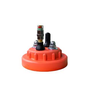 Pressurizzatore per padel e palline da tennis (12 palline) - colore rosso