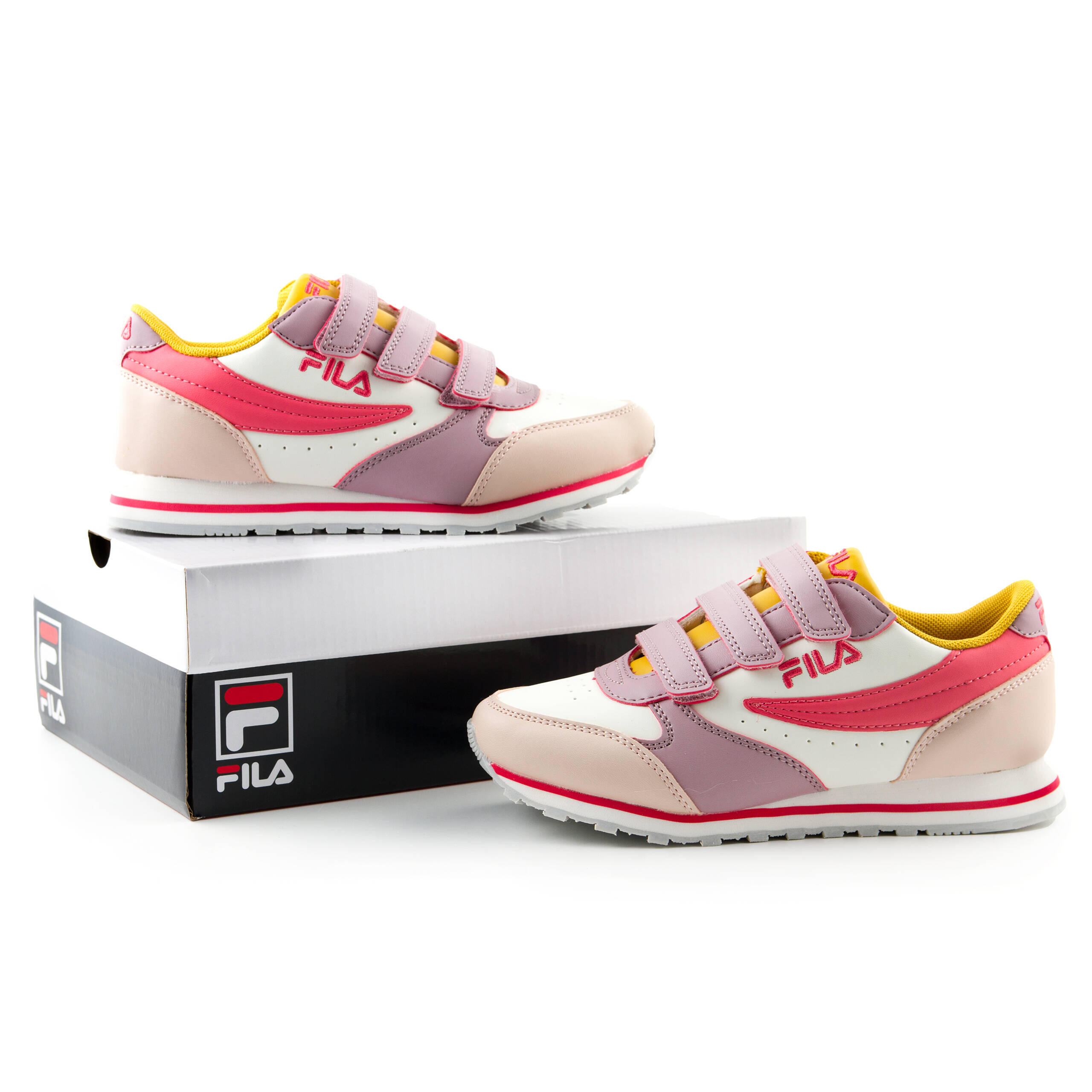 Chaussures de marche Fila Orbit Velcro Low pour enfants 2/3