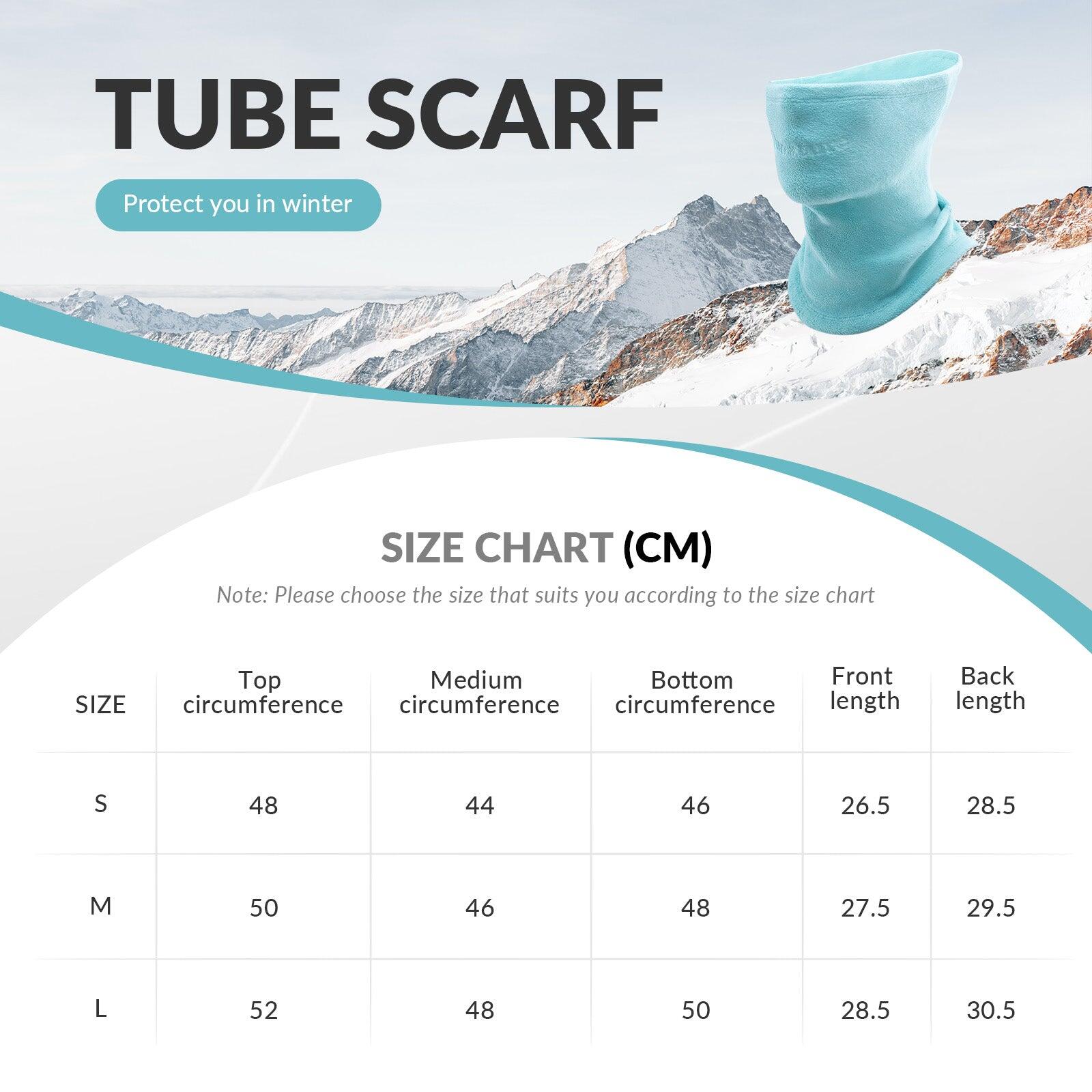 Cache Cou QUNATURE Polaire Réversible Épais Hiver Nylon Taille L Vert 5/6