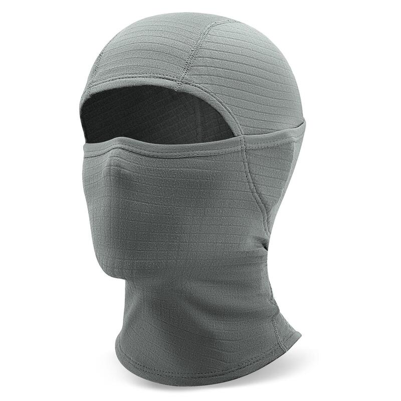 Cagoule Polaire QUNATURE Balaclava Cache col Thermique Élastique Taille M Gris