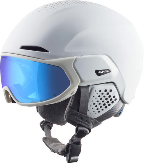 Alto Q-LITE Unisex-Erwachsene Skihelm weiß