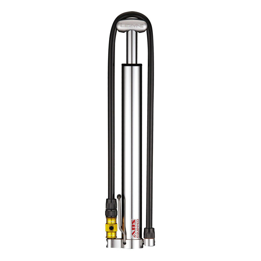 Lezyne Micro Floor Drive HV V2 ABS Silver Cycle Pump 2/7
