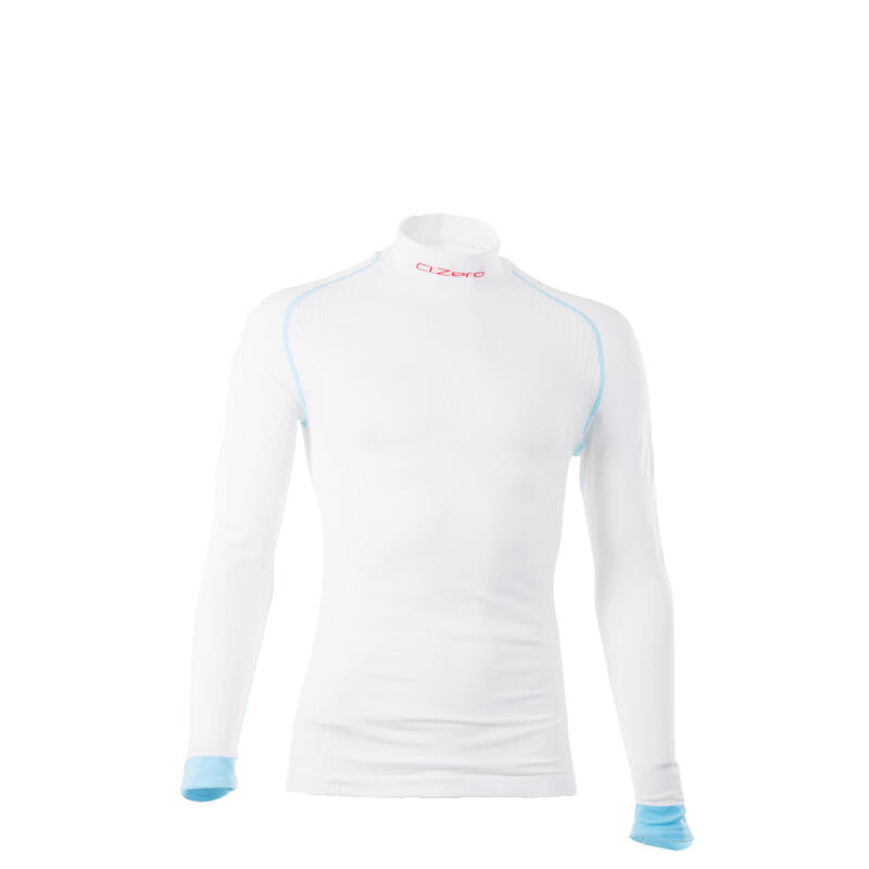 MAGLIA UNISEX M. LUNGA LUPETTO BIANCA