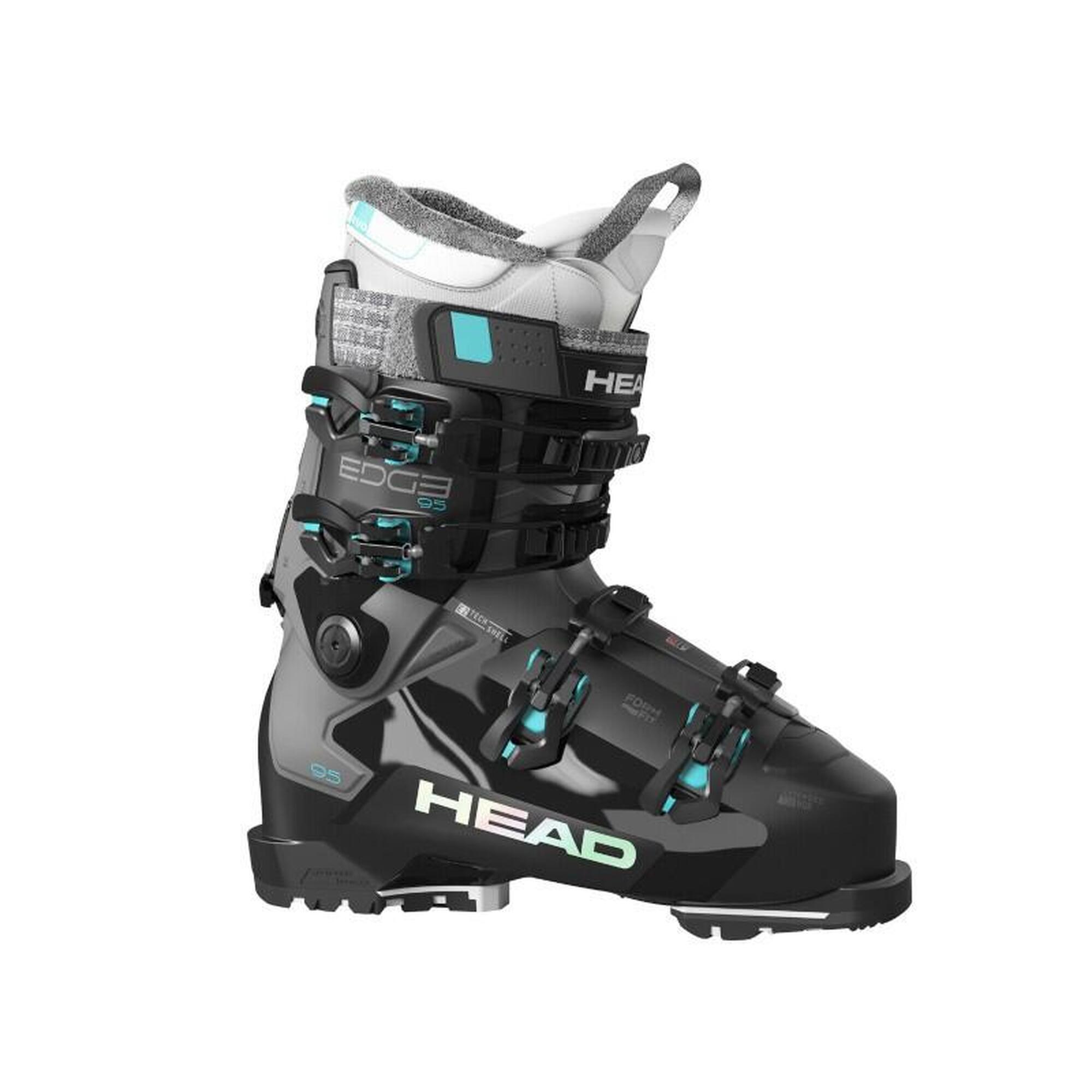 Buty Narciarskie Damskie Head Edge 95 W HV GW Black/Turquoise 2024