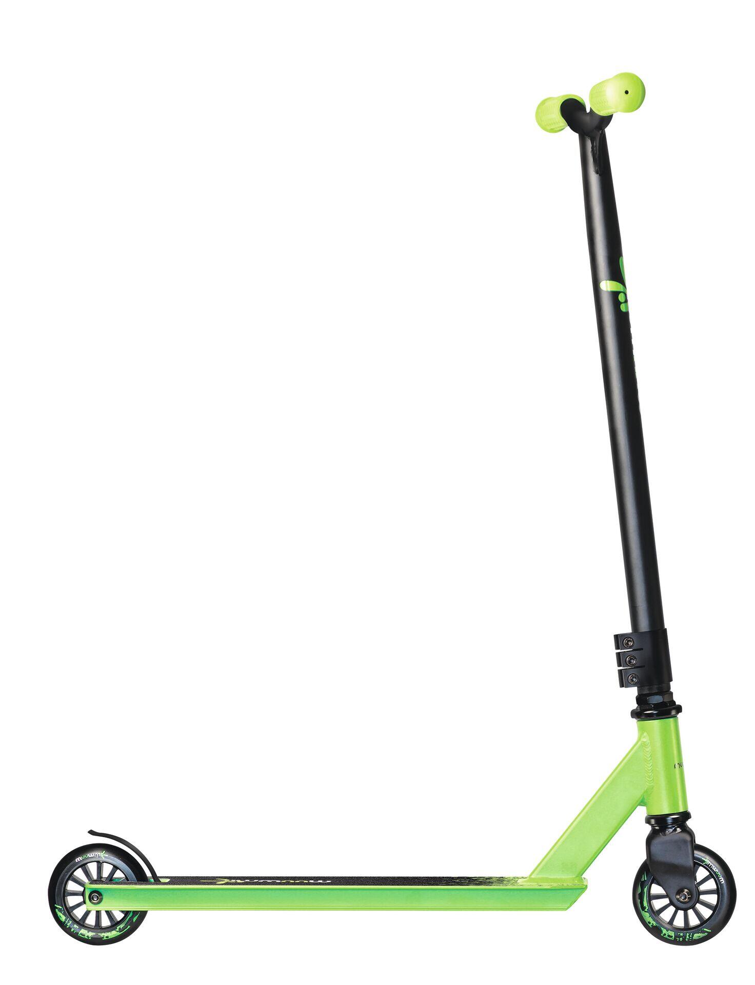 Muuwmi Trottinette cascadeur stuntstep Junior Noir/Vert 9/14