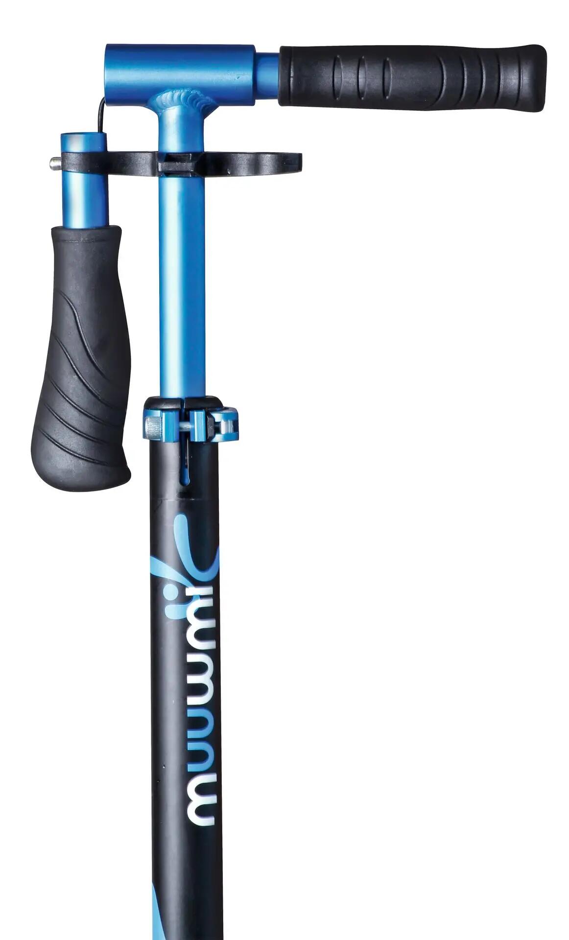 muuwmi Aluminium Scooter Plus 205 mm blau-schwarz 3/6