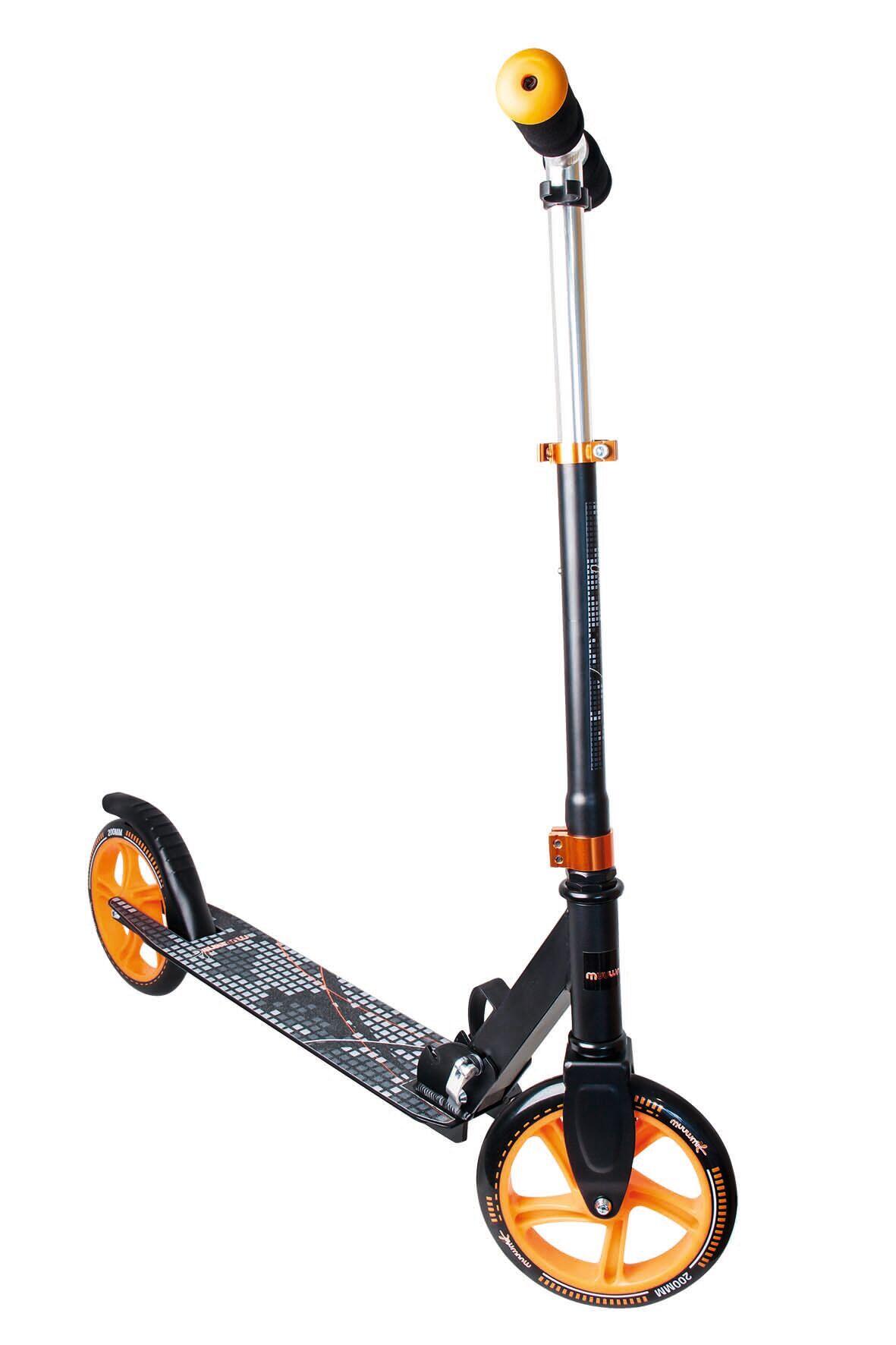 muuwmi Kickscooter 200 mm black-orange 2/5