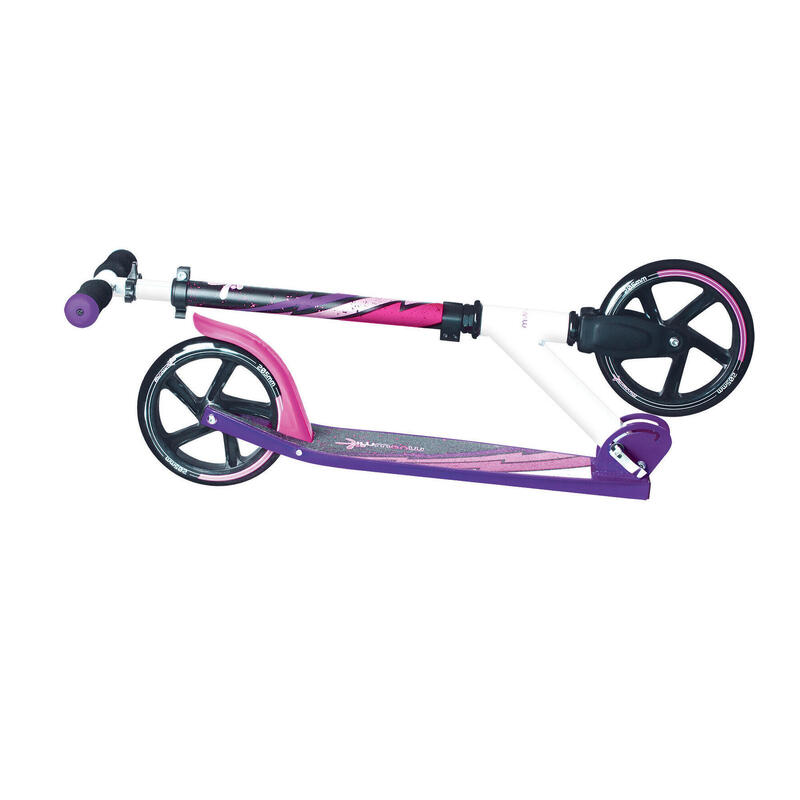 muuwmi Aluminium Scooter 205 mm lila-pink-schwarz