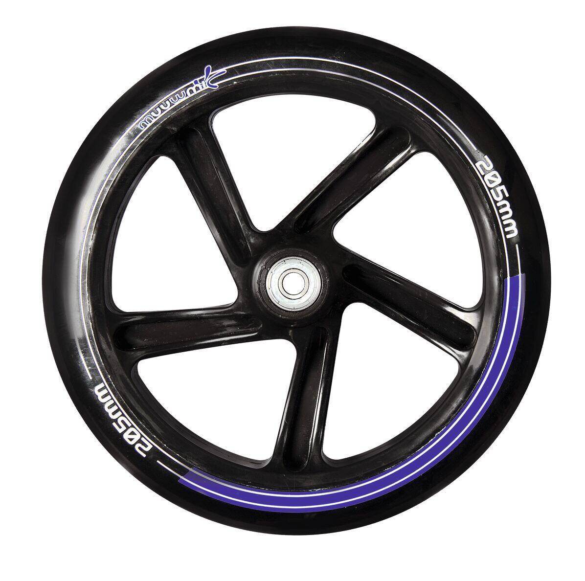 muuwmi Aluminium Scooter 205 mm blau 4/7