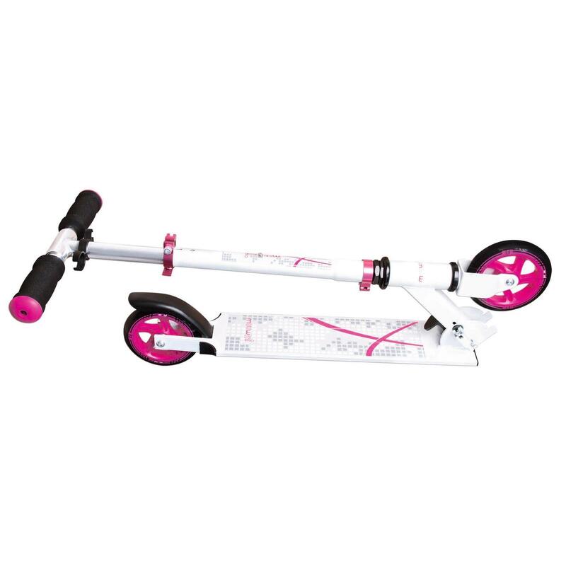 Muuwmi Stuntstep Junior Voetrem Roze/Wit