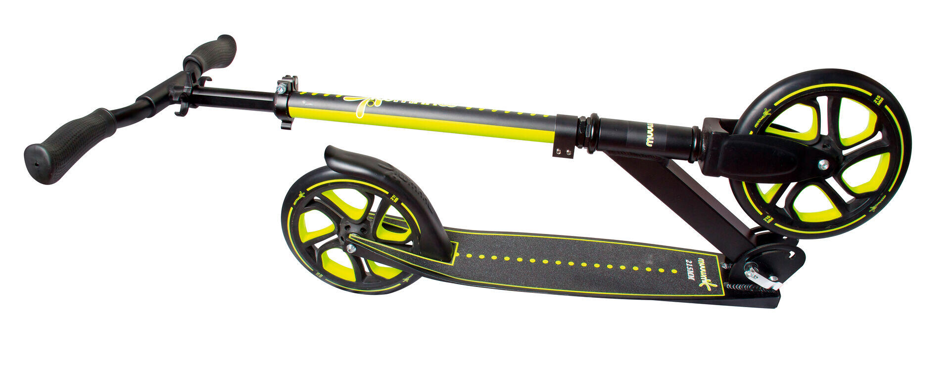 muuwmi Kickscooter Pro 215 mm lime 9/14