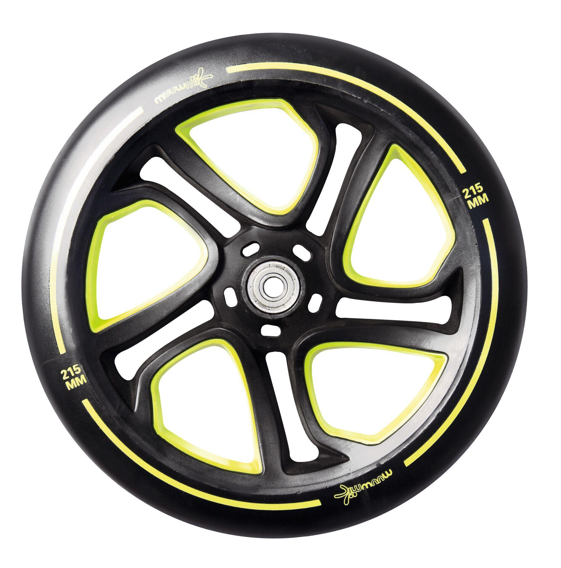 muuwmi Kickscooter Pro 215 mm lime 11/14