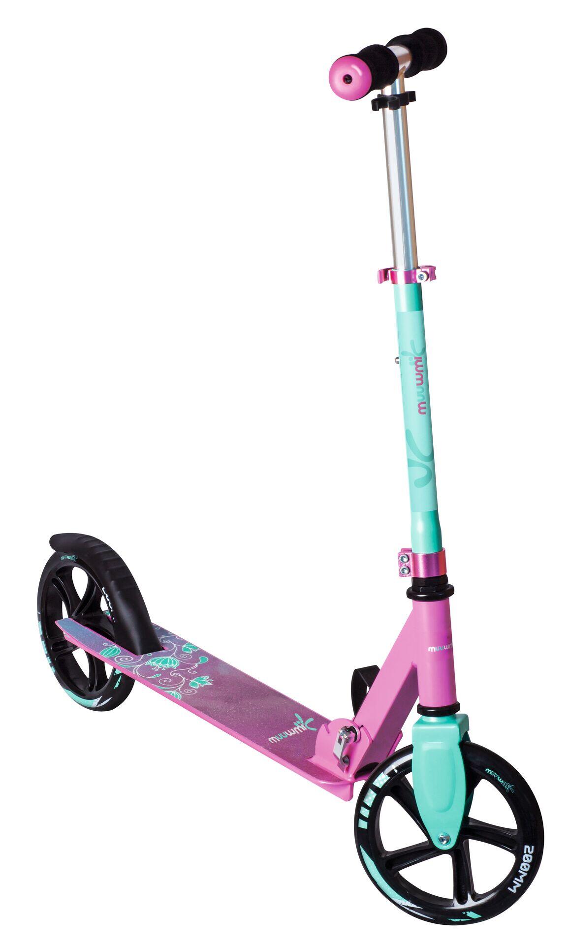 muuwmi Aluminium Scooter 200 mm pink-türkis 7/10