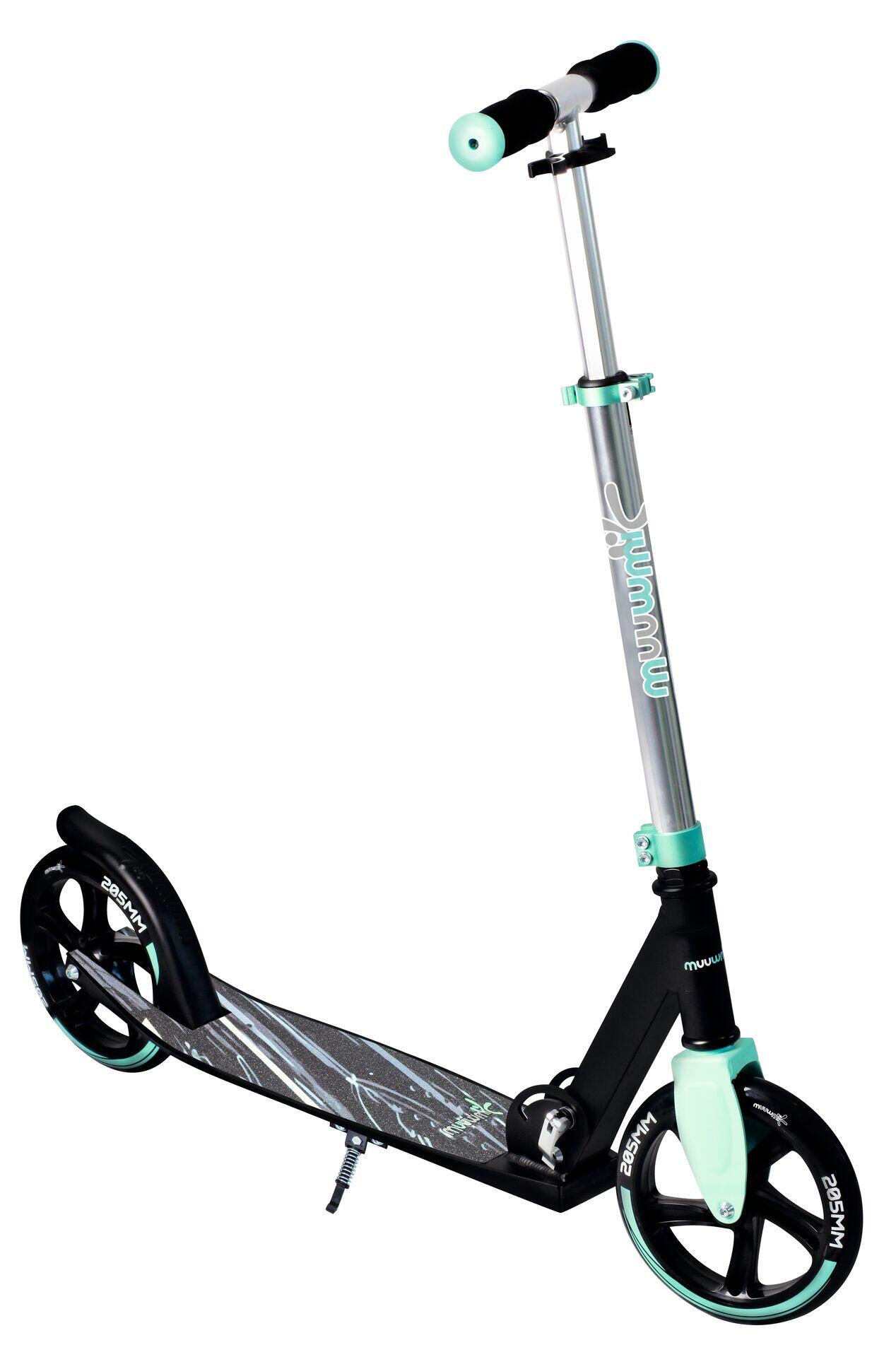 muuwmi Kickscooter 205 mm turquoise 2/6