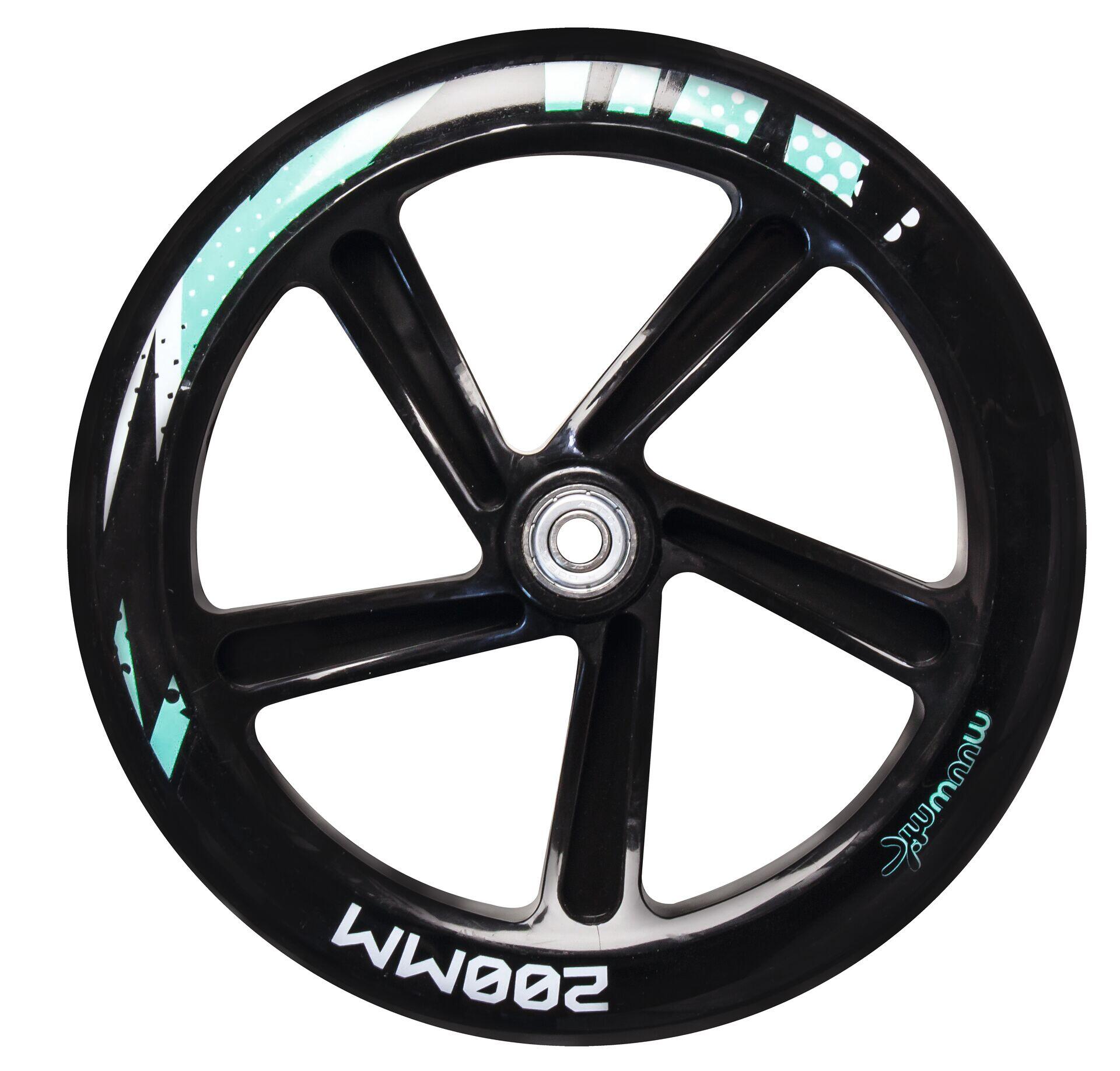 muuwmi Aluminium Scooter 200 mm pink-türkis 10/10