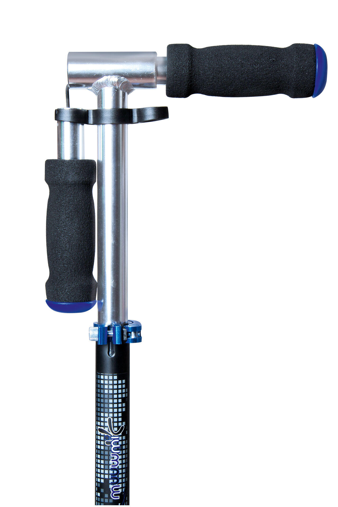 muuwmi Aluminium Scooter 200 mm schwarz-blau 3/5