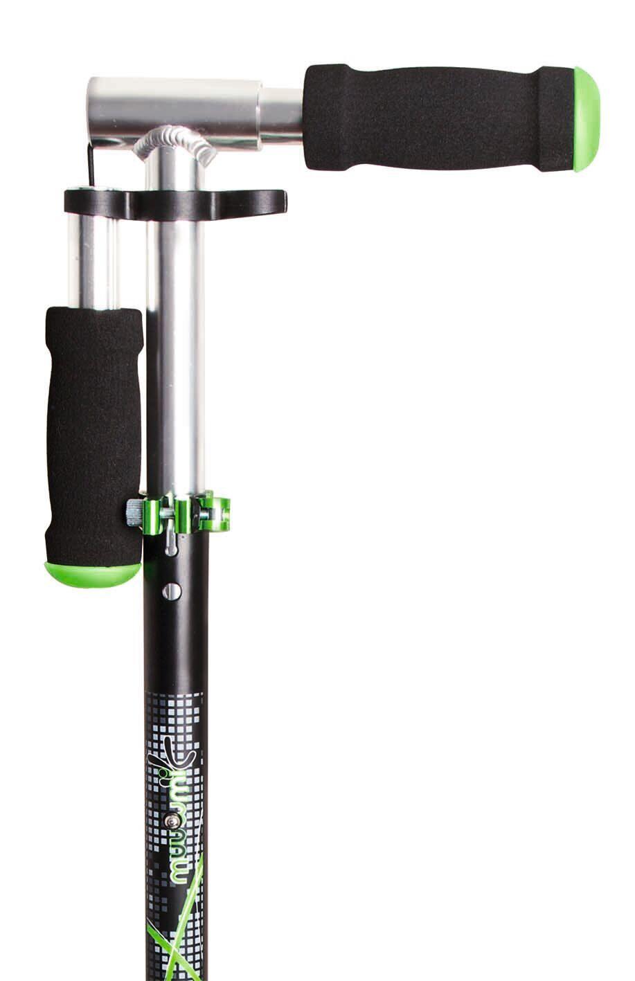 muuwmi Aluminium Scooter 125 mm schwarz-grün 3/7