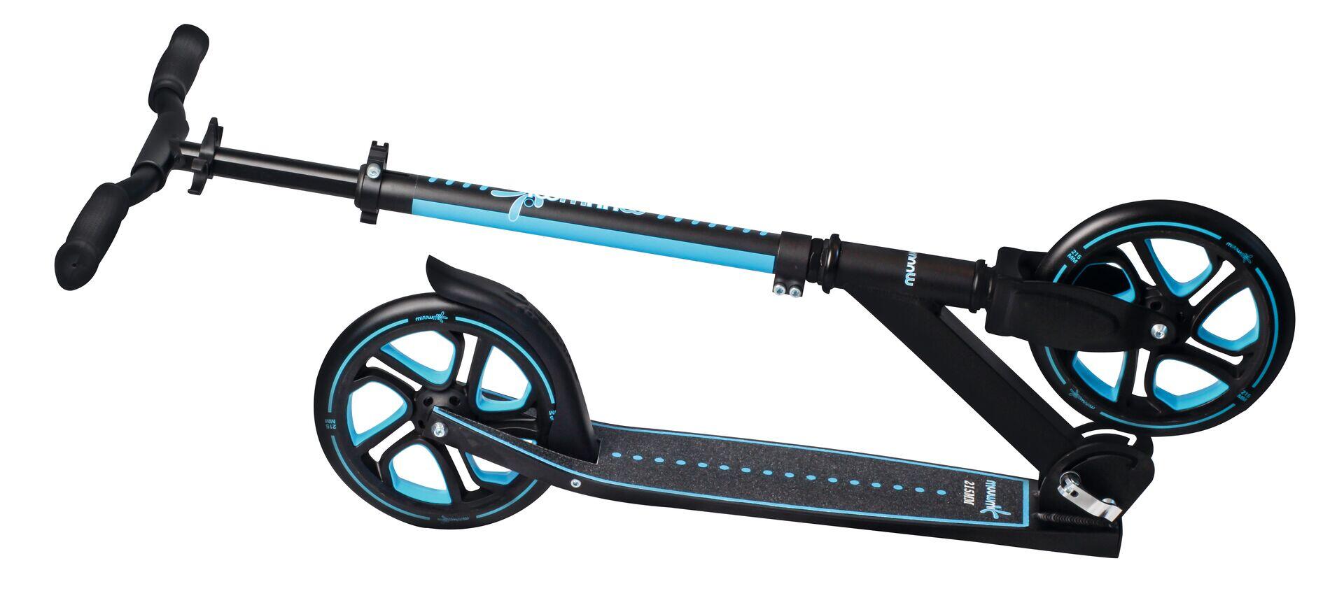 muuwmi Kickscooter Pro 215 mm blue 9/14