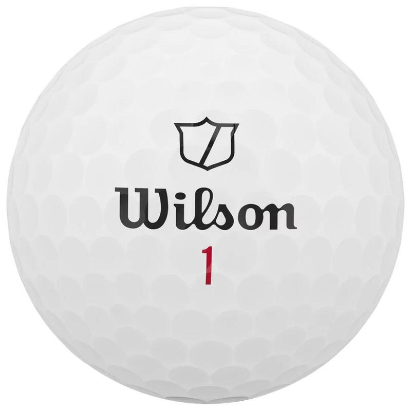 Wilson Staff Model X Golfbälle Weiß