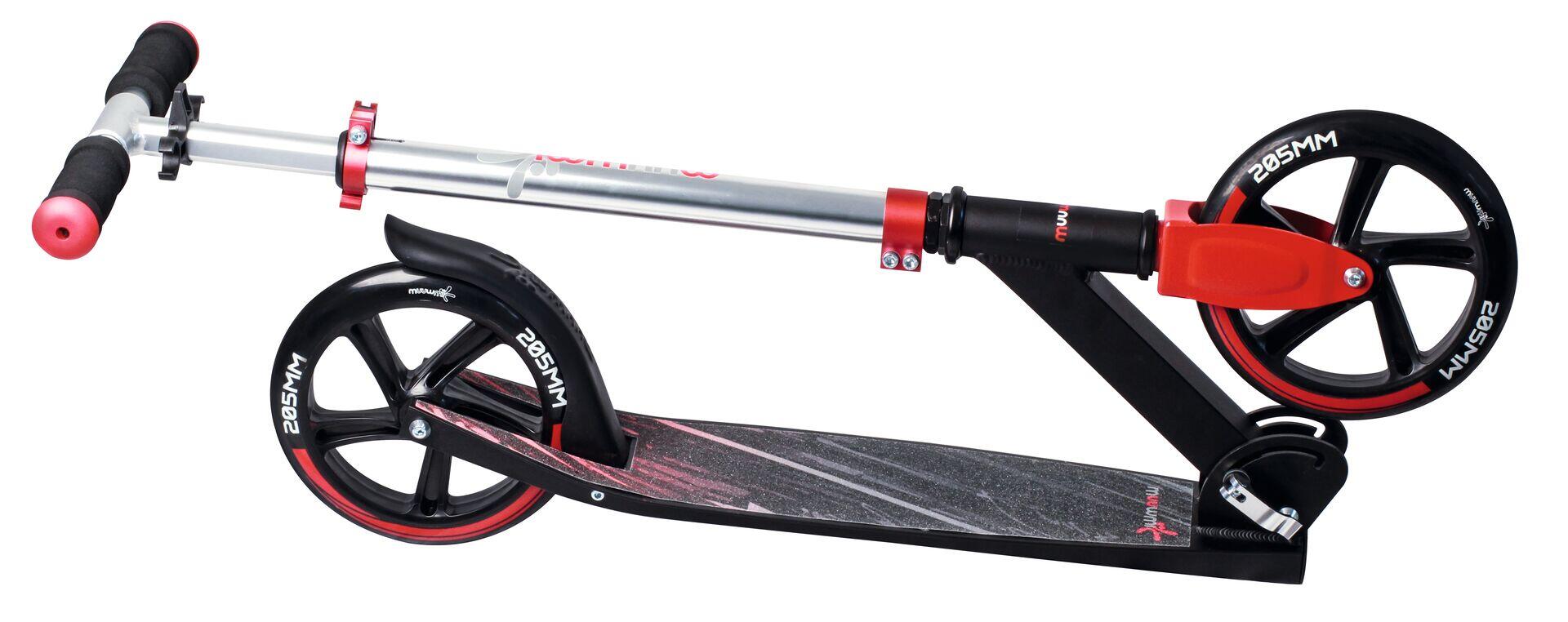 muuwmi Aluminium Scooter 205 mm rot 2/7