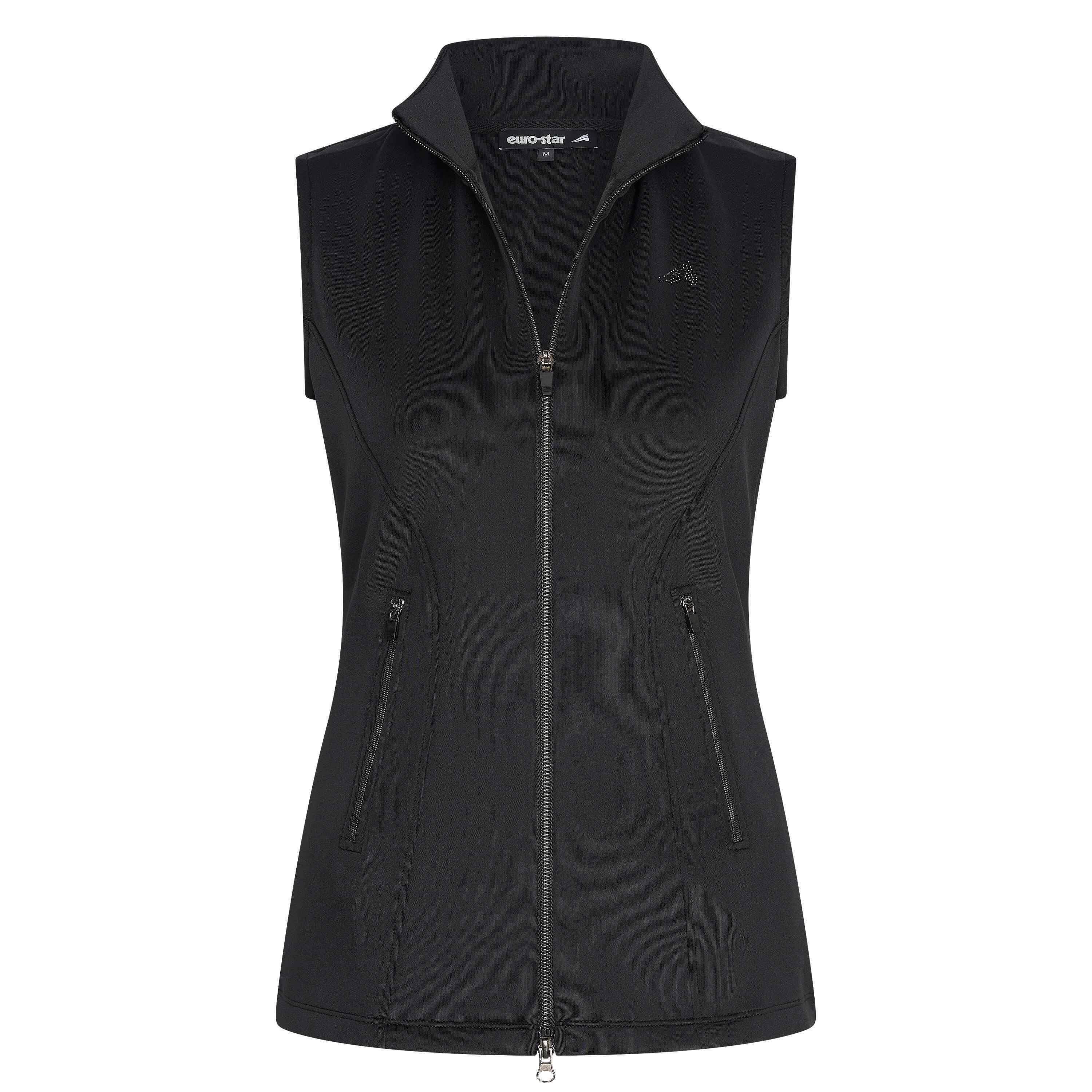 EURO-STAR Women's full-zip sleeveless riding jacket Euro-Star Tech Emma Slvls