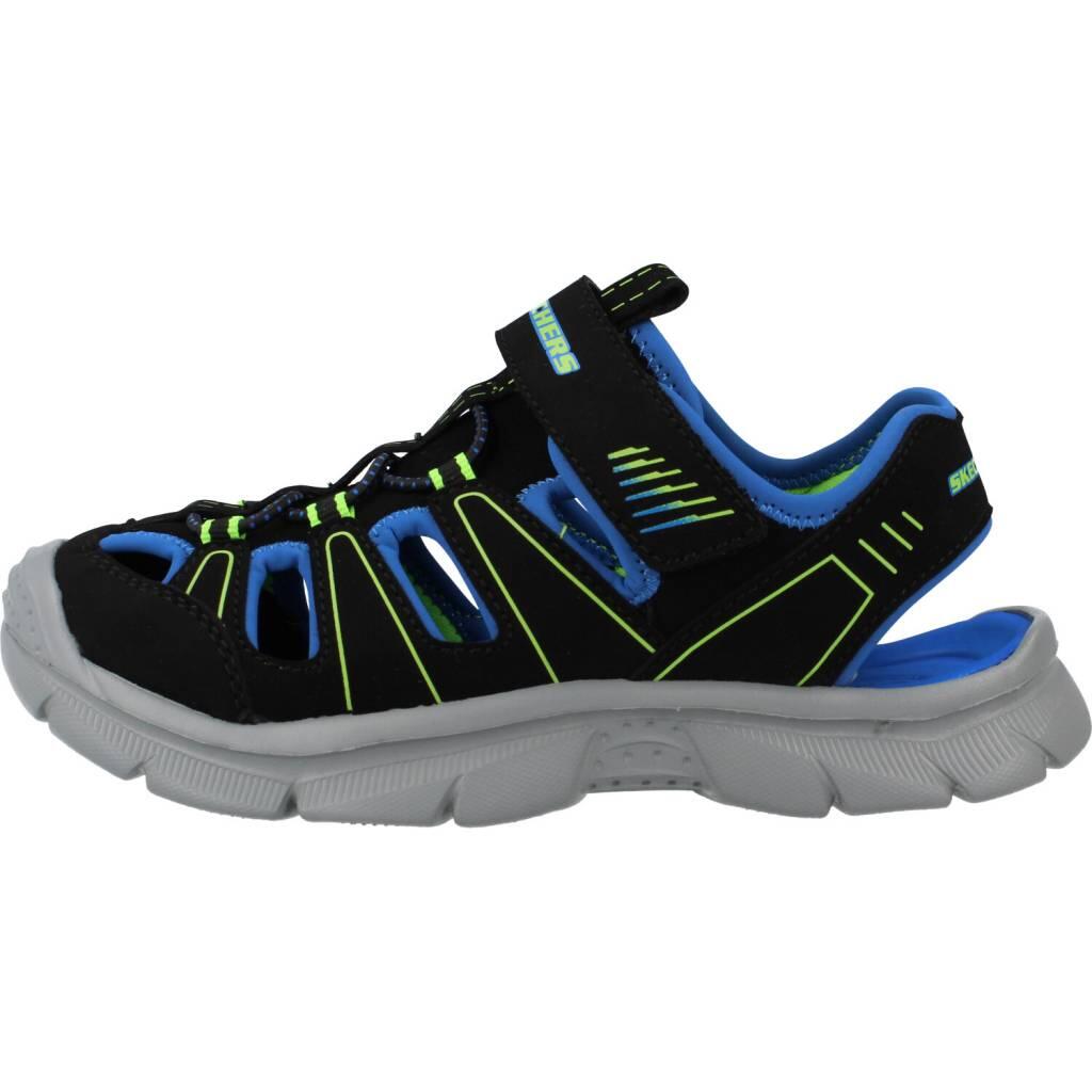 Sandalias Niño Skechers Relix Negro 2/5