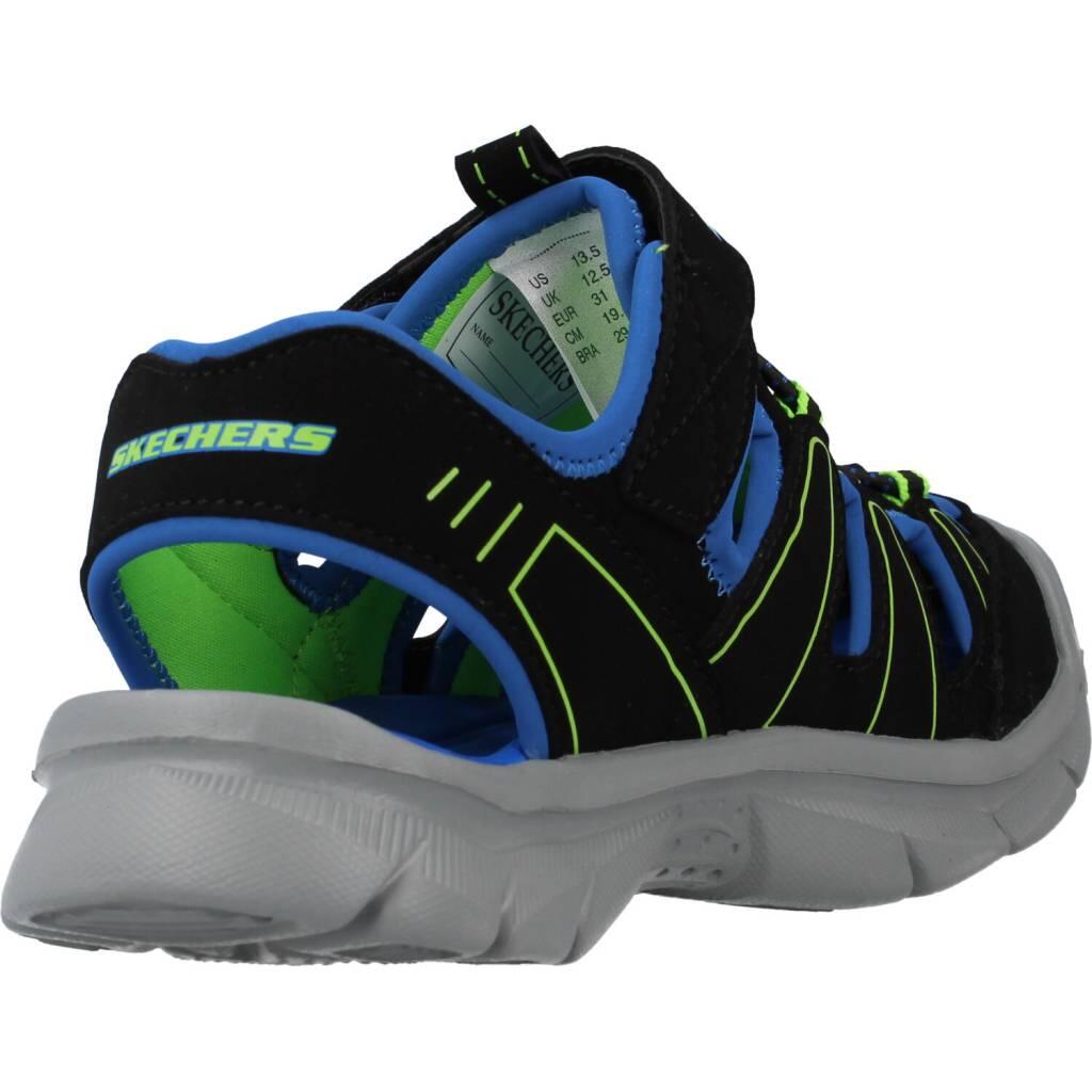 Sandalias Niño Skechers Relix Negro 3/5