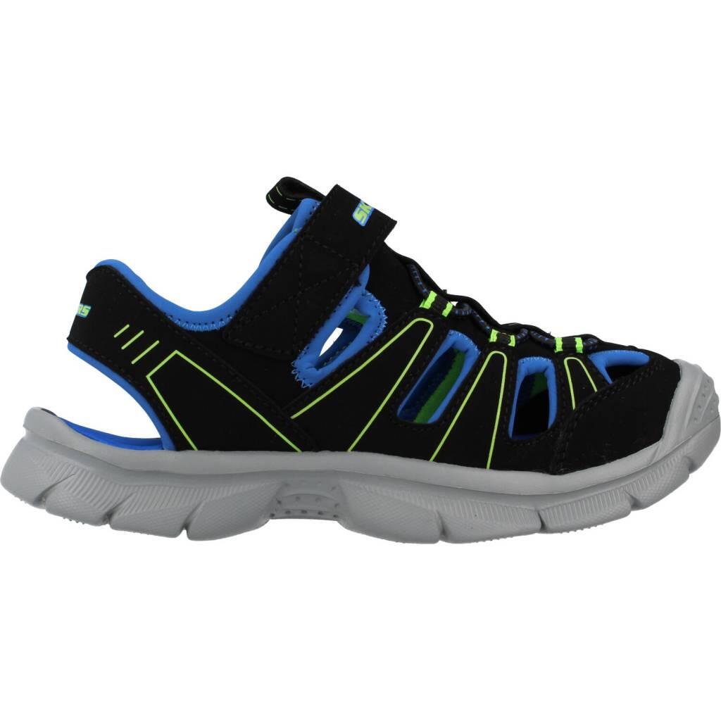 Sandalias Niño Skechers Relix Negro 4/5