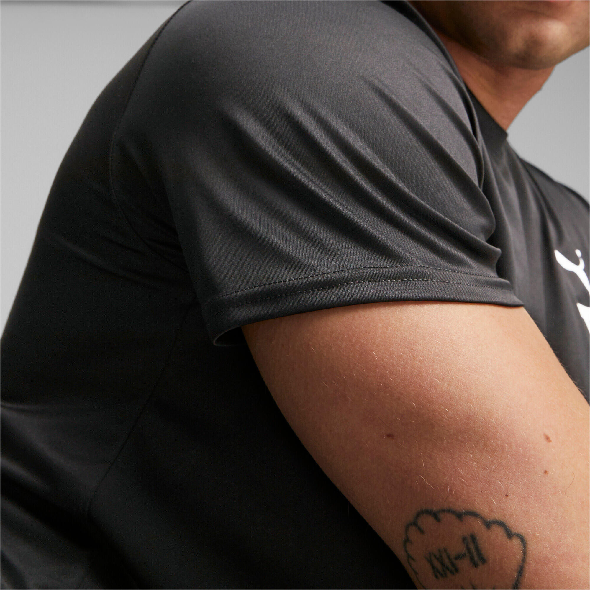 Puma Herren T-Shirt Fit Poly Logo Tee 523843 5/9