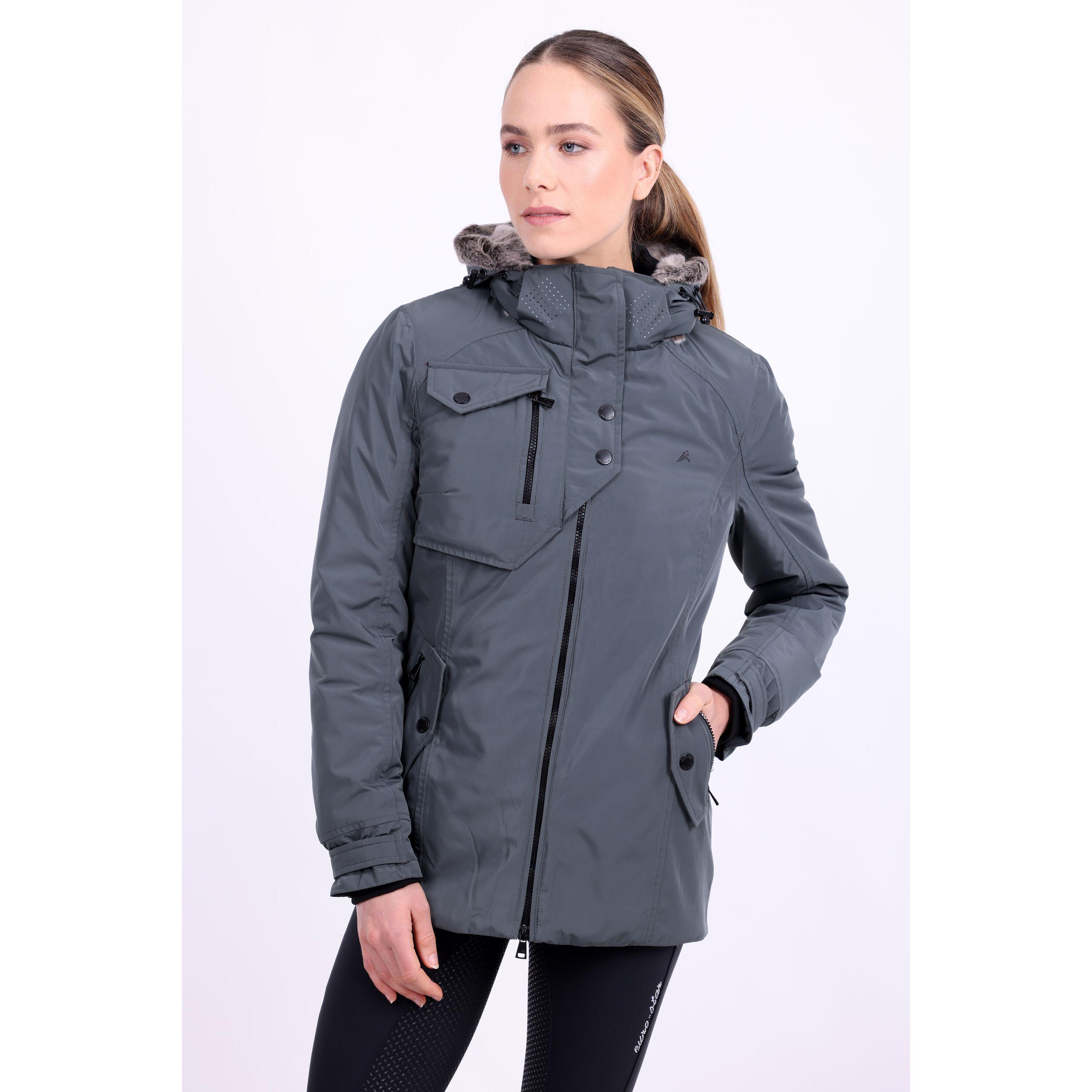 Wasserdichte Kapuzenjacke, Damen Euro-Star Lajana 2/7