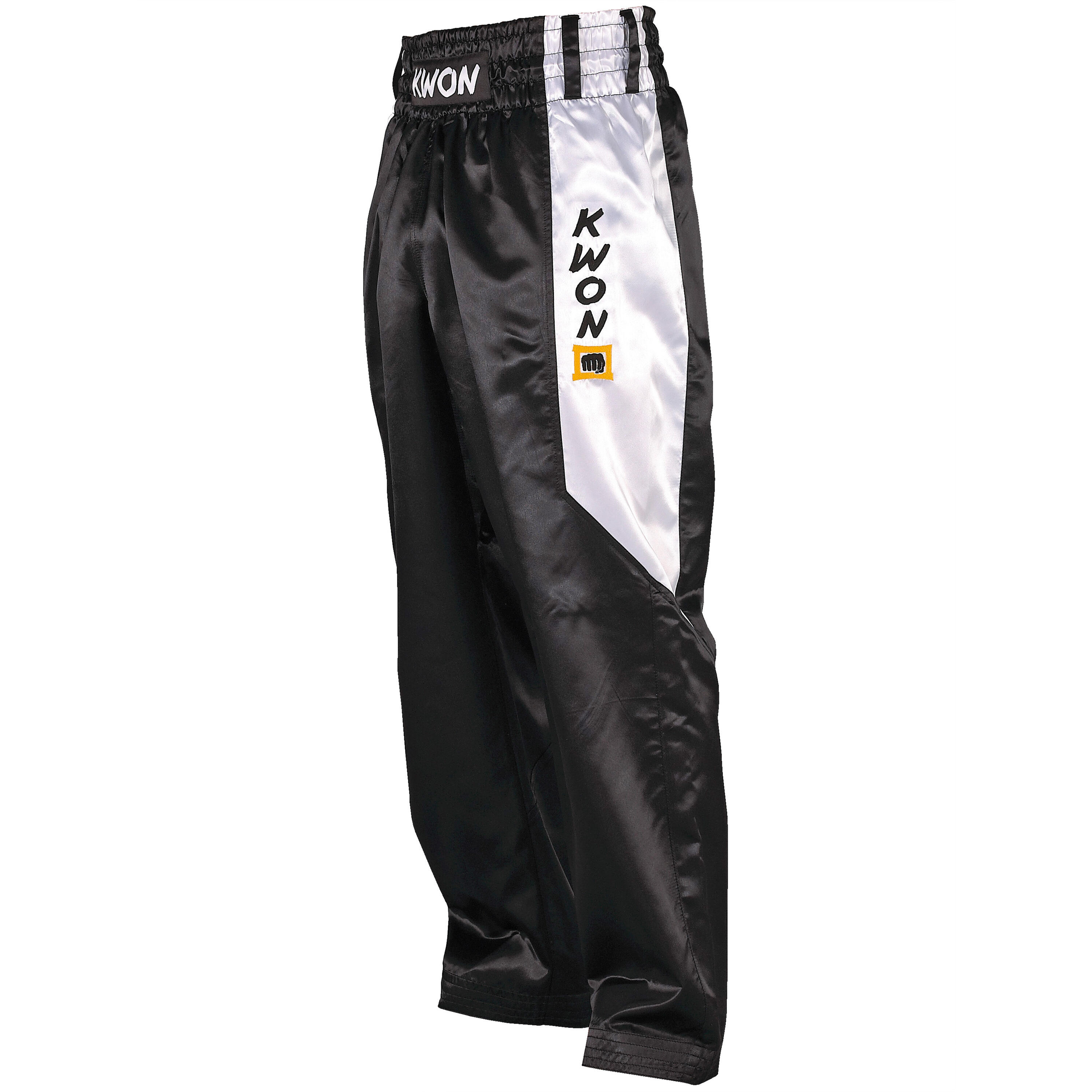 KWON Pantaloni da kick-boxing da donna in raso Kwon Clubline