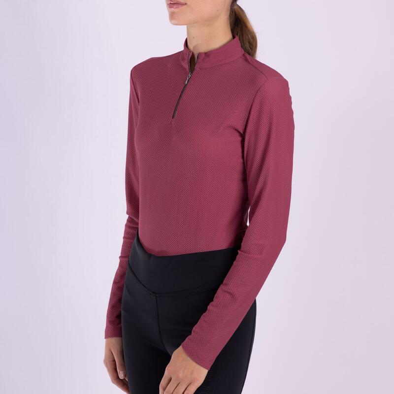 Langarm-Sweatshirt, Damen Euro-Star Top Esvaletta Longsleeve