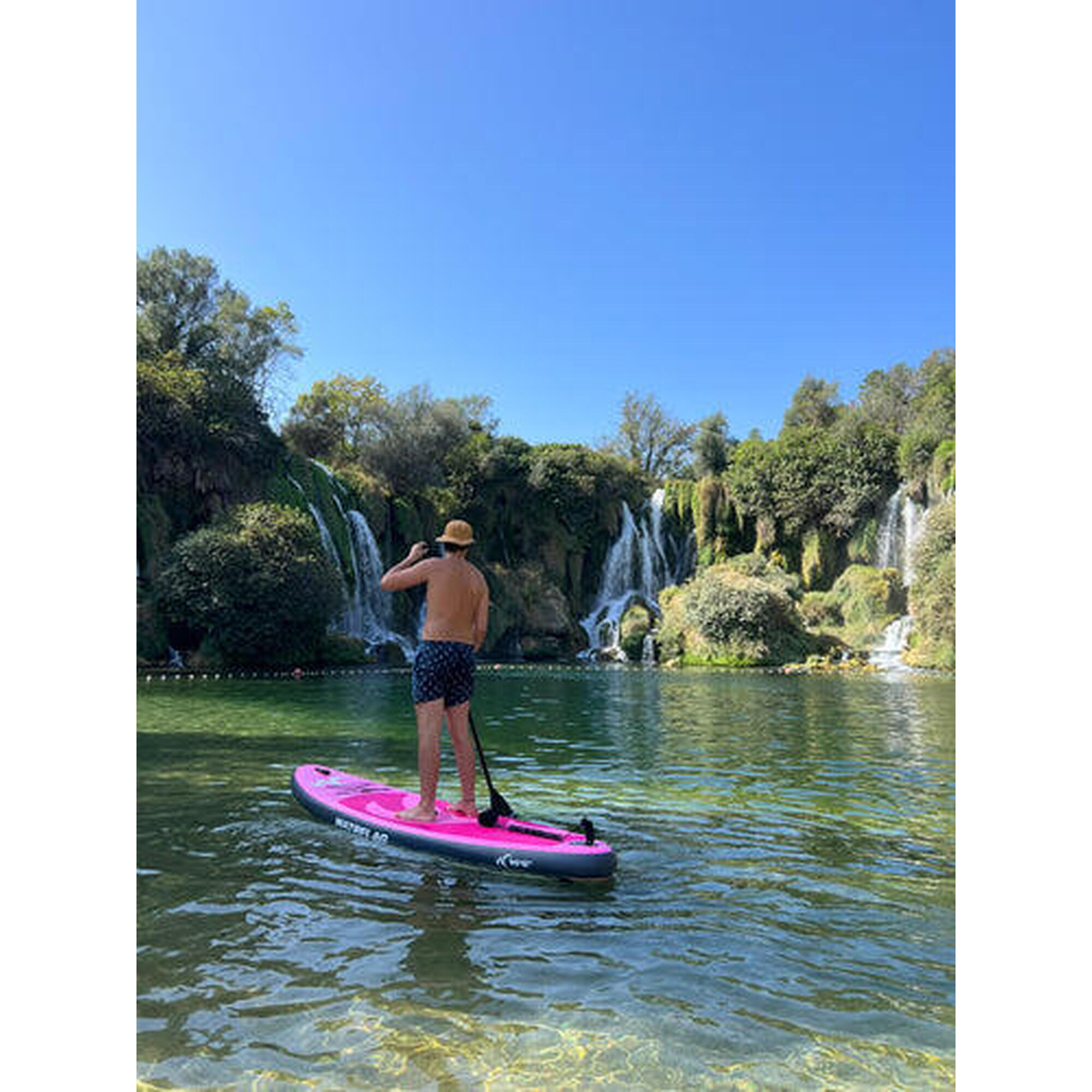 Premium kwaliteit opblaasbaar SUP Board Glide-Pink 10'6" SET, 320cm