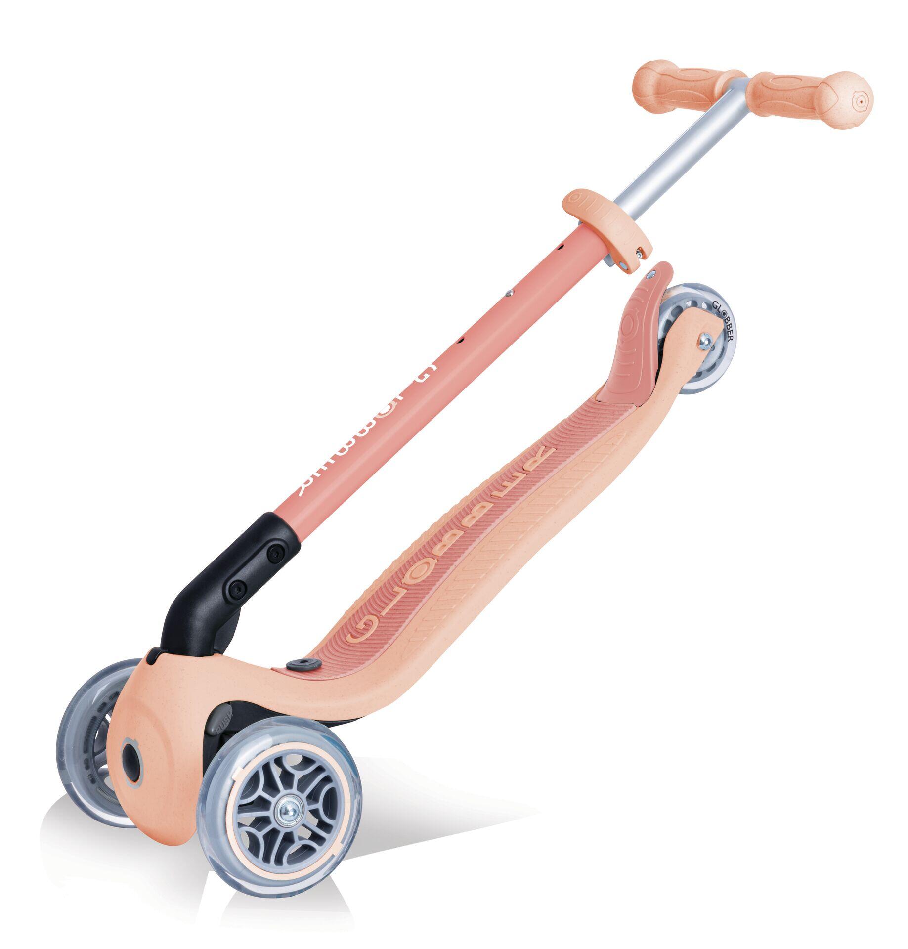 Globber Go Up Foldable Plus ECO Peach (Pêche) 5/7