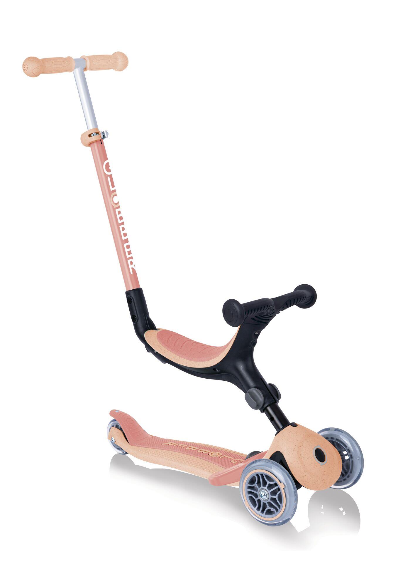 Globber Go Up Foldable Plus ECO Peach (Pêche) 2/7