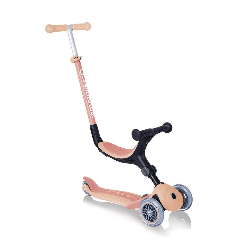 Scooter Laufrad / Dreirad  GO UP Foldable Plus Eco  Peach