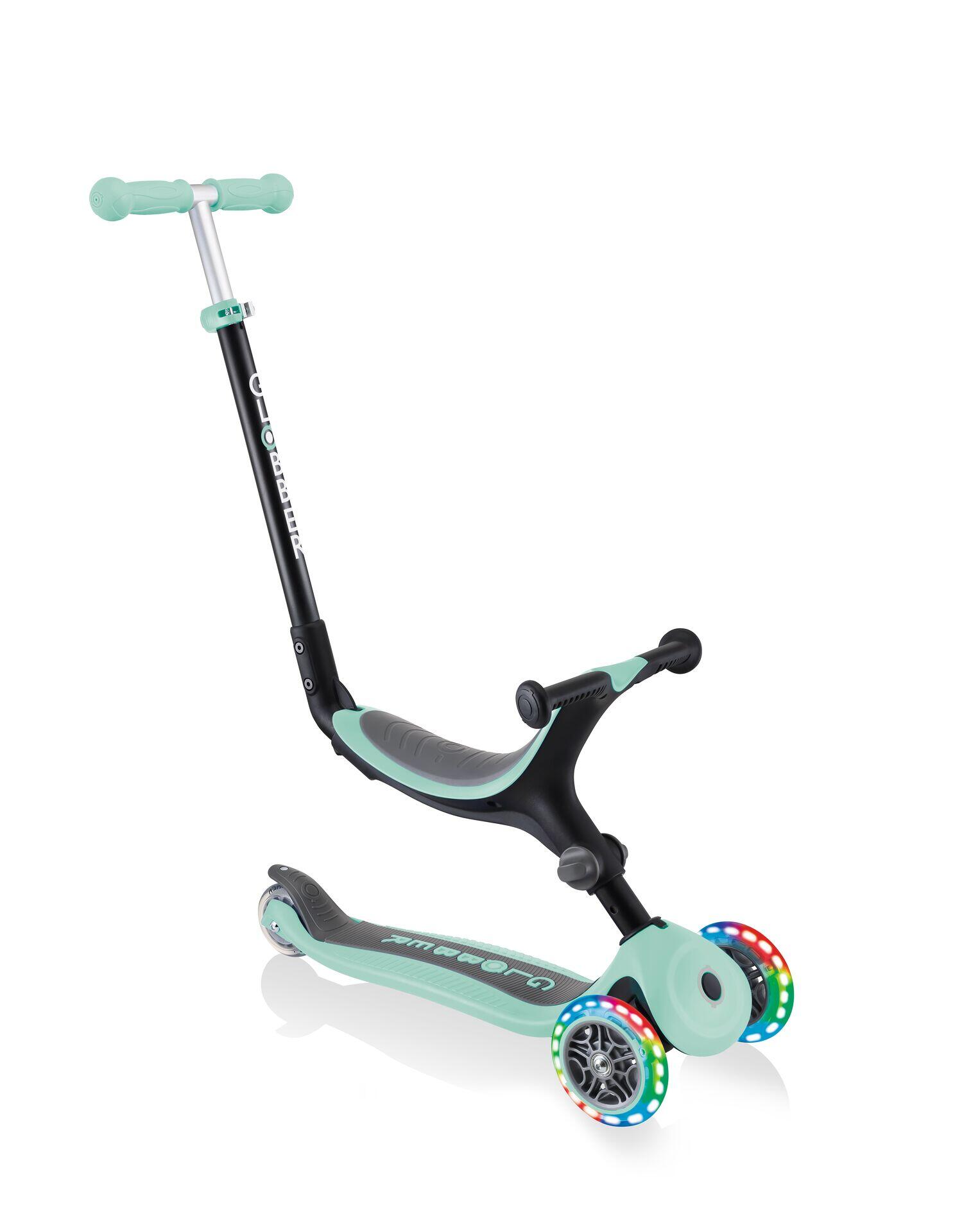 GLOBBER GO-UP FOLDABLE LIGHTS mint, mit Leuchtrollen 2/14