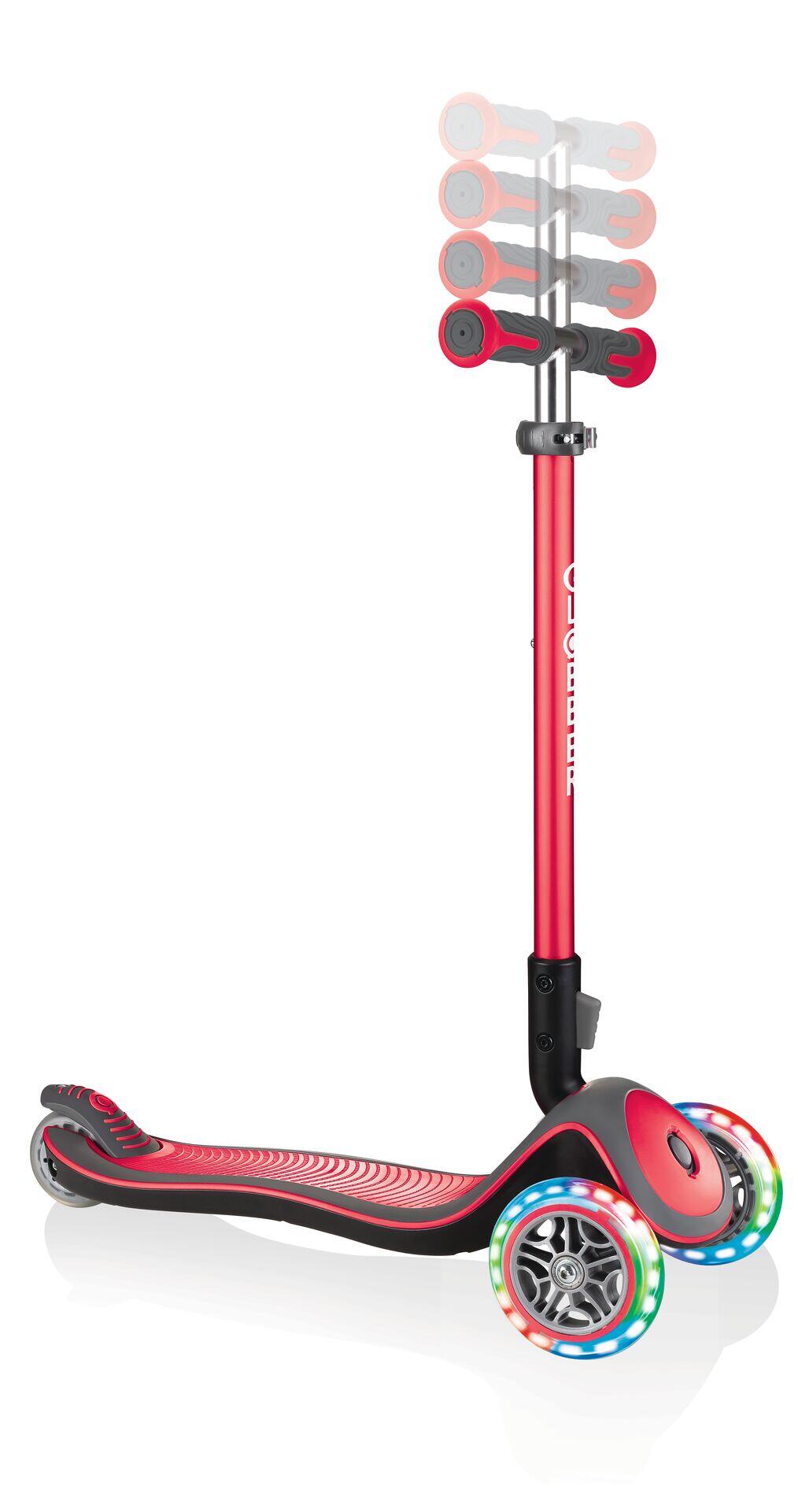Globber Marchepied pour enfant Elite Junior Frein à pied Rouge 2/7