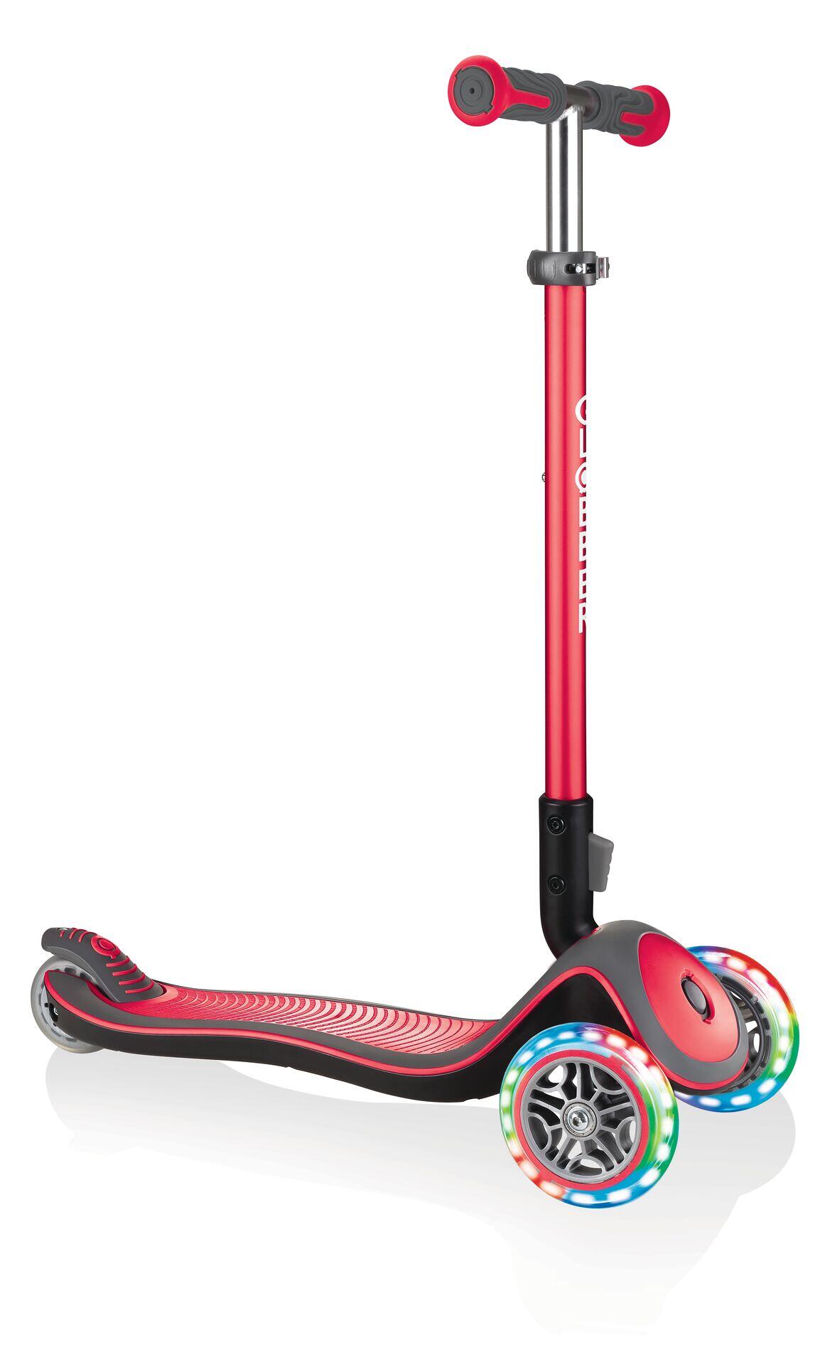 Globber Marchepied pour enfant Elite Junior Frein à pied Rouge 2/14
