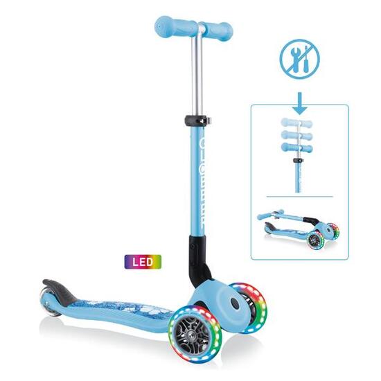 Trottinette pour enfants JUNIOR FOLDABLE FANTASY LIGHTS