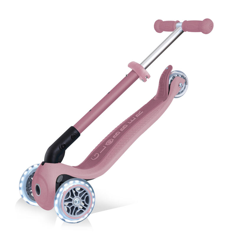 Scooter Mini Scooter  JUNIOR Foldable Lights Eco  Berry