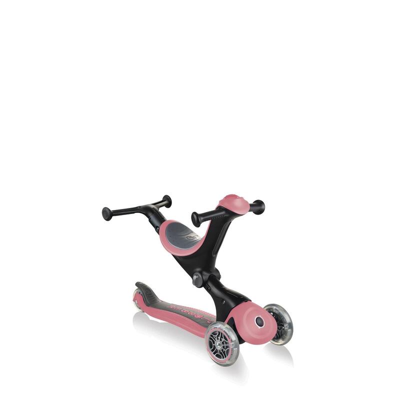 Scooter Laufrad / Dreirad  GO UP Deluxe  Pastel Deep Pink