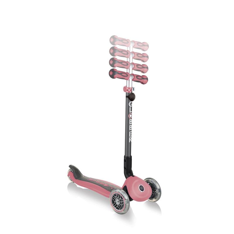 Scooter Laufrad / Dreirad  GO UP Deluxe  Pastel Deep Pink