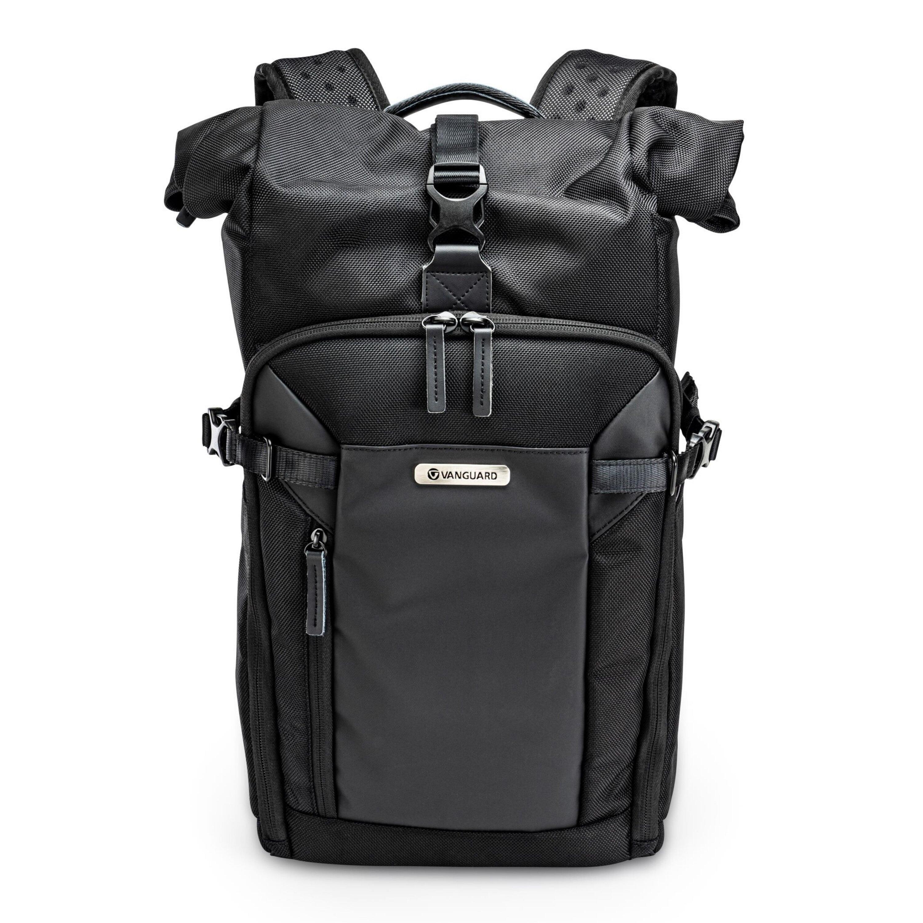 VEO Select 43RB BK - Roll-Top Camera Backpack - Black 1/5