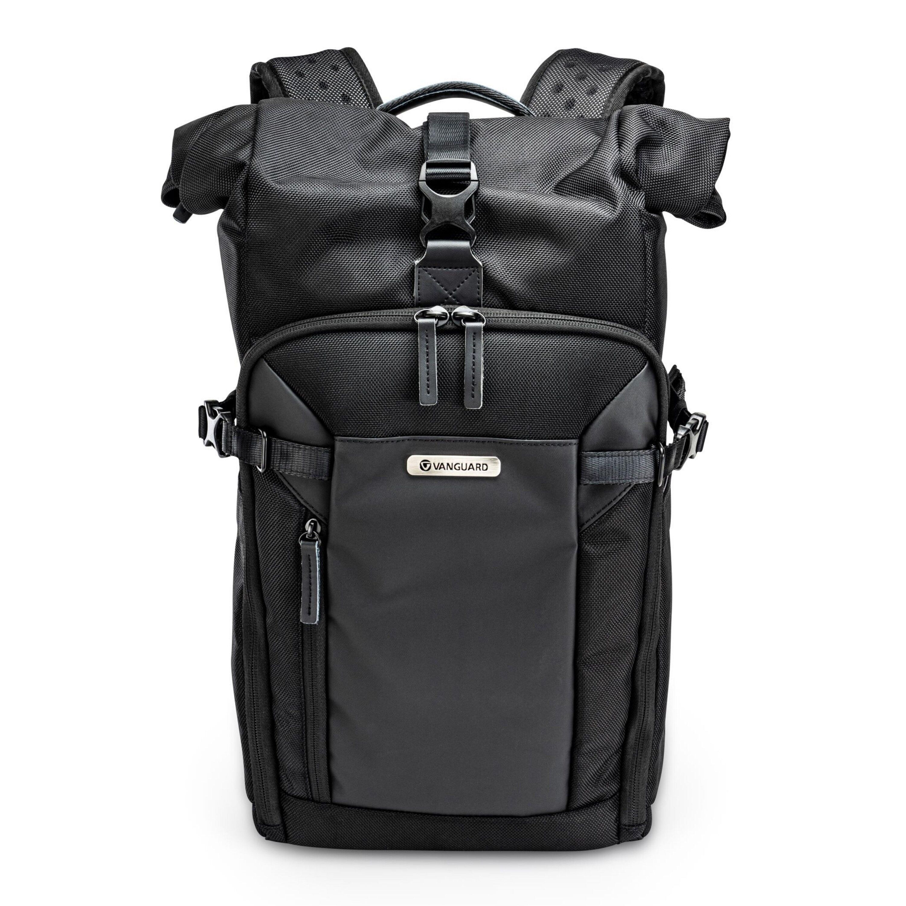 VANGUARD VEO Select 43RB BK - Roll-Top Camera Backpack - Black