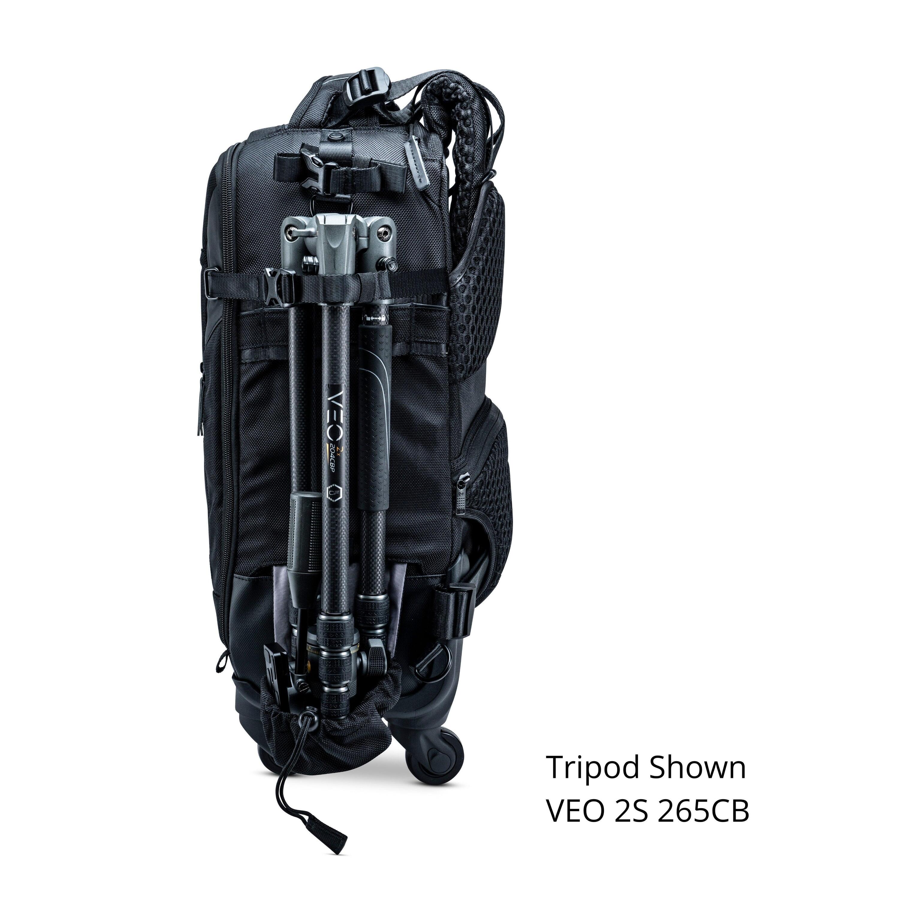 VEO Select 55BT BK - 4-wheel Camera Roller Case/Backpack - Black 4/5