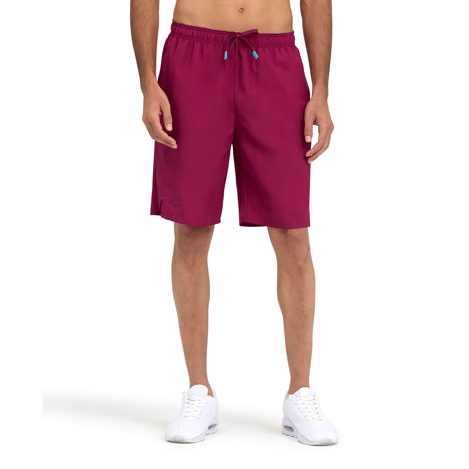 Arena - Shorts Running Et Gym Unisexe Adulte - Team Bermuda Panel - Boxer De Bain - Rouge - 36 Xs - Decathlon